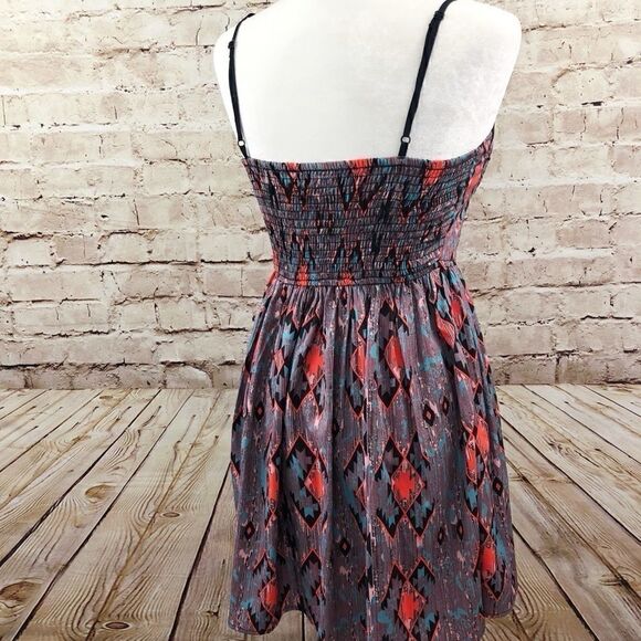 Band of Gypsies bustier dress Aztec print - Picture 2 of 5